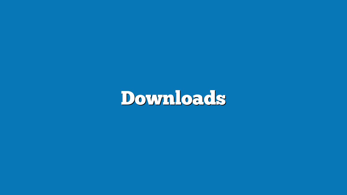Downloads