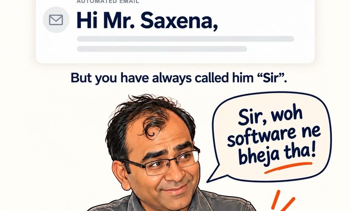 When Automation Forgets the Sir: Why AI Messages Go Wrong in India
